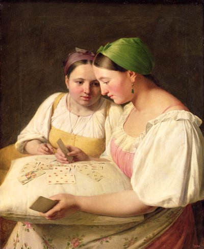 Fortune-Telling by Aleksei Gavrilovich Venetsianov